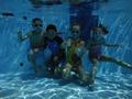 kids underwater