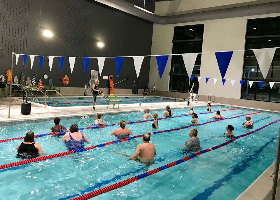 water exercise class